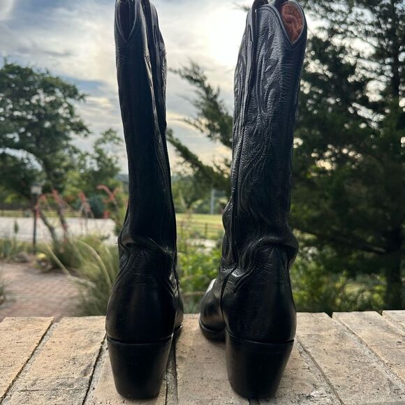 DAN POST WOMEN'S MARIA BLACK LEATHER WESTERN BOOTS DP3200 - Picture 3 of 6